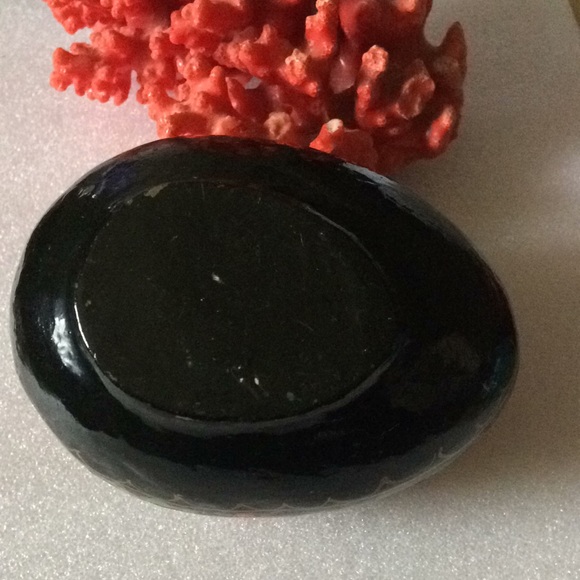 Antique hand paint jewelry box - Picture 3 of 4